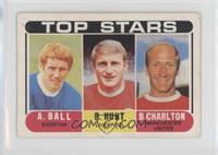 Top Stars - Alan Ball Jr., Roger Hunt, Bobby Charlton