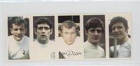 Alan Mullery, Norman Hunter, Bobby Moore, Allan Clarke, Brian Labone