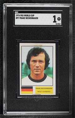1974 F.K.S. FAA-11 World Cup 1974 - [Base] #97 - Franz Beckenbauer [SGC 1 PR]