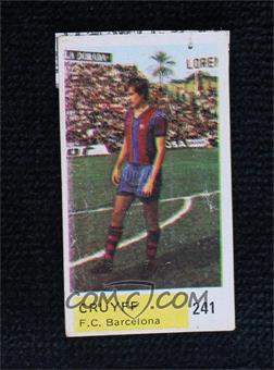 1976-77 Ediciones Estadio Campeonatos Nacionales - [Base] #241 - Johan Cruyff [Poor to Fair]