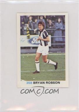 1977-78 F.K.S. / Allers Forlag Engelsk Tips-Fodbold Album Stickers - [Base] #358 - Bryan Robson