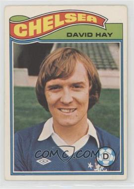1978-79 Topps English Footballers - [Base] #267 - David Hay [Good to VG‑EX]