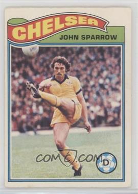 1978-79 Topps English Footballers - [Base] #71 - John Sparrow