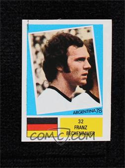 1978 FKS Argentina 1978 Stickers - [Base] #32 - Franz Beckenbauer