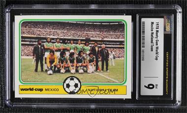 1978 Monty Gum World Cup - [Base] #_MEXI - Mexico [CSG 9 Mint]