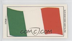 1978 The Sun Soccercards - [Base] #961 - Flags of Soccer Nations - Italy