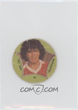 1979 Crack Super Futbol - Discs #10 - Diego Maradona [Poor to Fair]