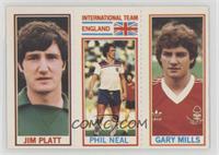 Jim Platt, Phil Neal, Gary Mills