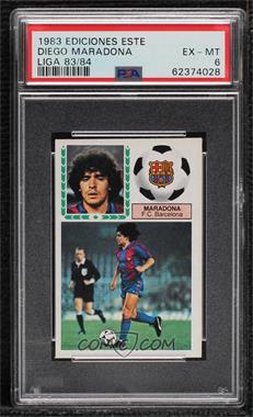 1983-84 Panini/Este Liga - Liga 1a Division #_DIMA - Diego Maradona [PSA 6 EX‑MT]
