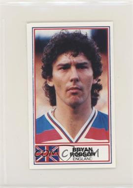 1984 Rothmans Football International Stars - [Base] #_BRRO - Bryan Robson