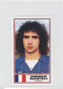 1984 Rothmans Football International Stars - [Base] #_DORO - Dominique Rocheteau