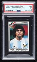 Jorge Luis Burruchaga [PSA 5 EX]