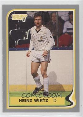 1987-88 Pacific MISL - [Base] #75.1 - Heinz Wirtz (Black Letters)