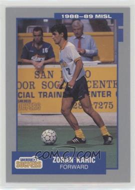 1988-89 Pacific MISL - [Base] #19 - Zoran Karic