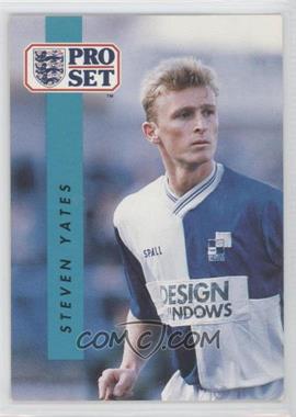 1990-91 Pro Set - [Base] #259.1 - Steven Yates 