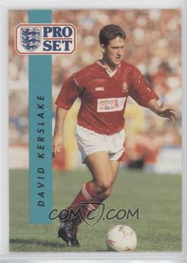 1990-91 Pro Set - [Base] #305.1 - David Kerslake (dark green)