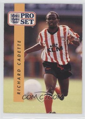 1990-91 Pro Set - [Base] #317 - Richard Cadette 