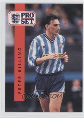 1990-91 Pro Set - [Base] #42 - Peter Billing 