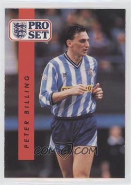 1990-91 Pro Set - [Base] #42 - Peter Billing 