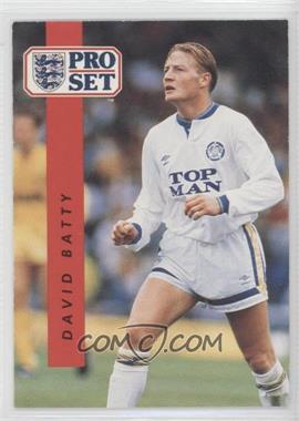 1990-91 Pro Set - [Base] #93 - David Batty 