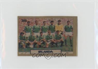 1990 Copa Mundo Italia 90 Gold - [Base] #386 - Ireland