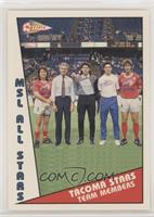 Tacoma Stars All-Stars (Gary Heale, Ralph Black, Cris Vaccaro, Keith Weller)