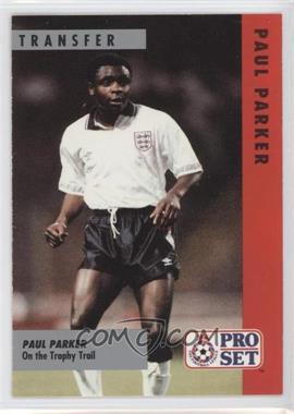 1991-92 Pro Set English League Fixtures - [Base] #11 - Paul Parker