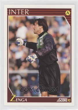 1991-92 Score Italian - [Base] #121 - Walter Zenga