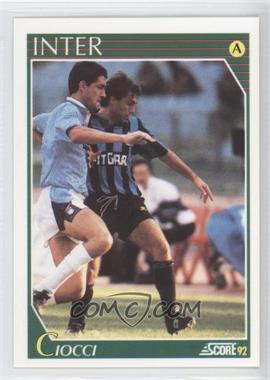 1991-92 Score Italian - [Base] #135 - Massimo Ciocci