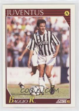 1991-92 Score Italian - [Base] #145 - Roberto Baggio