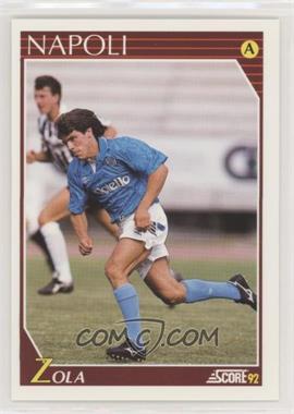 1991-92 Score Italian - [Base] #190 - Gianfranco Zola