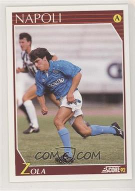 1991-92 Score Italian - [Base] #190 - Gianfranco Zola