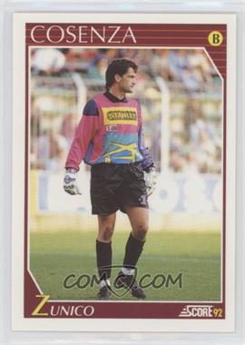 1991-92 Score Italian - [Base] #296 - Giacomo Zunico