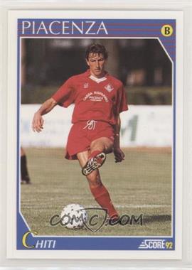 1991-92 Score Italian - [Base] #328 - Roberto Chiti