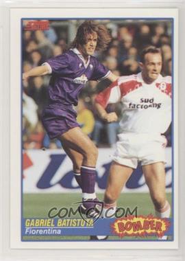 1991-92 Score Italian - [Base] #364 - Bomber - Gabriel Batistuta