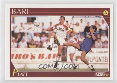 1991-92 Score Italian - [Base] #38 - David Platt