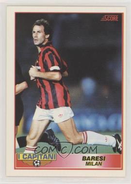 1991-92 Score Italian - [Base] #387 - I Capitani - Franco Baresi