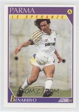 1991-92 Score Italian - [Base] #394 - Le Speranze - Antonio Benarrivo