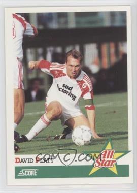 1991-92 Score Italian - [Base] #406 - All Star - David Platt