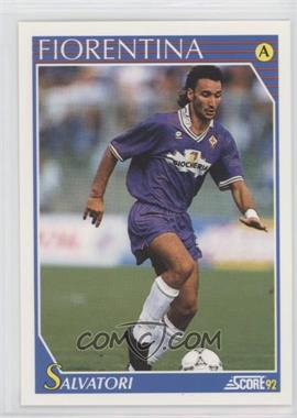 1991-92 Score Italian - [Base] #89 - Stefano Salvatori