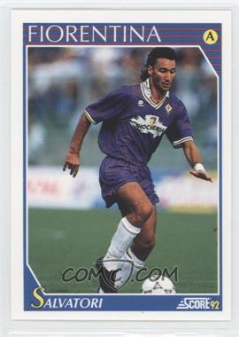 1991-92 Score Italian - [Base] #89 - Stefano Salvatori