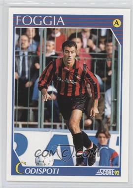 1991-92 Score Italian - [Base] #93 - Maurizio Codispoti
