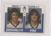 Guillermo Barros Schelotto, Pablo Piro