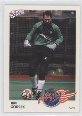 1991 Soccer Shots MSL - All-Stars #7 - Jim Gorsek