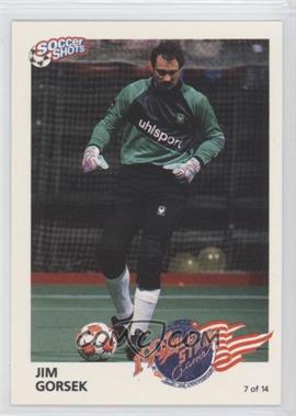 1991 Soccer Shots MSL - All-Stars #7 - Jim Gorsek