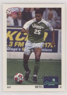 1991 Soccer Shots MSL - [Base] #027 - Beto