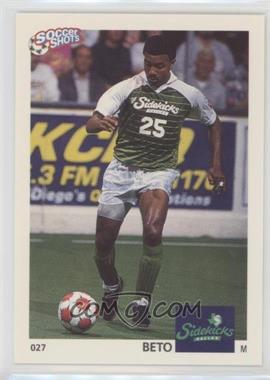 1991 Soccer Shots MSL - [Base] #027 - Beto