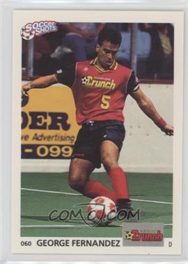 1991 Soccer Shots MSL - [Base] #060 - George Fernandez