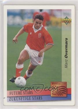 1993 Upper Deck World Cup 94 Preview English/German - [Base] #134 - Future Stars - Marc Overmars [EX to NM]