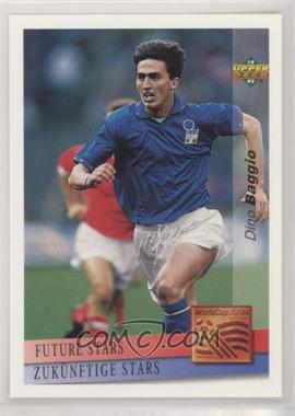 1993 Upper Deck World Cup 94 Preview English/German - [Base] #148 - Future Stars - Dino Baggio